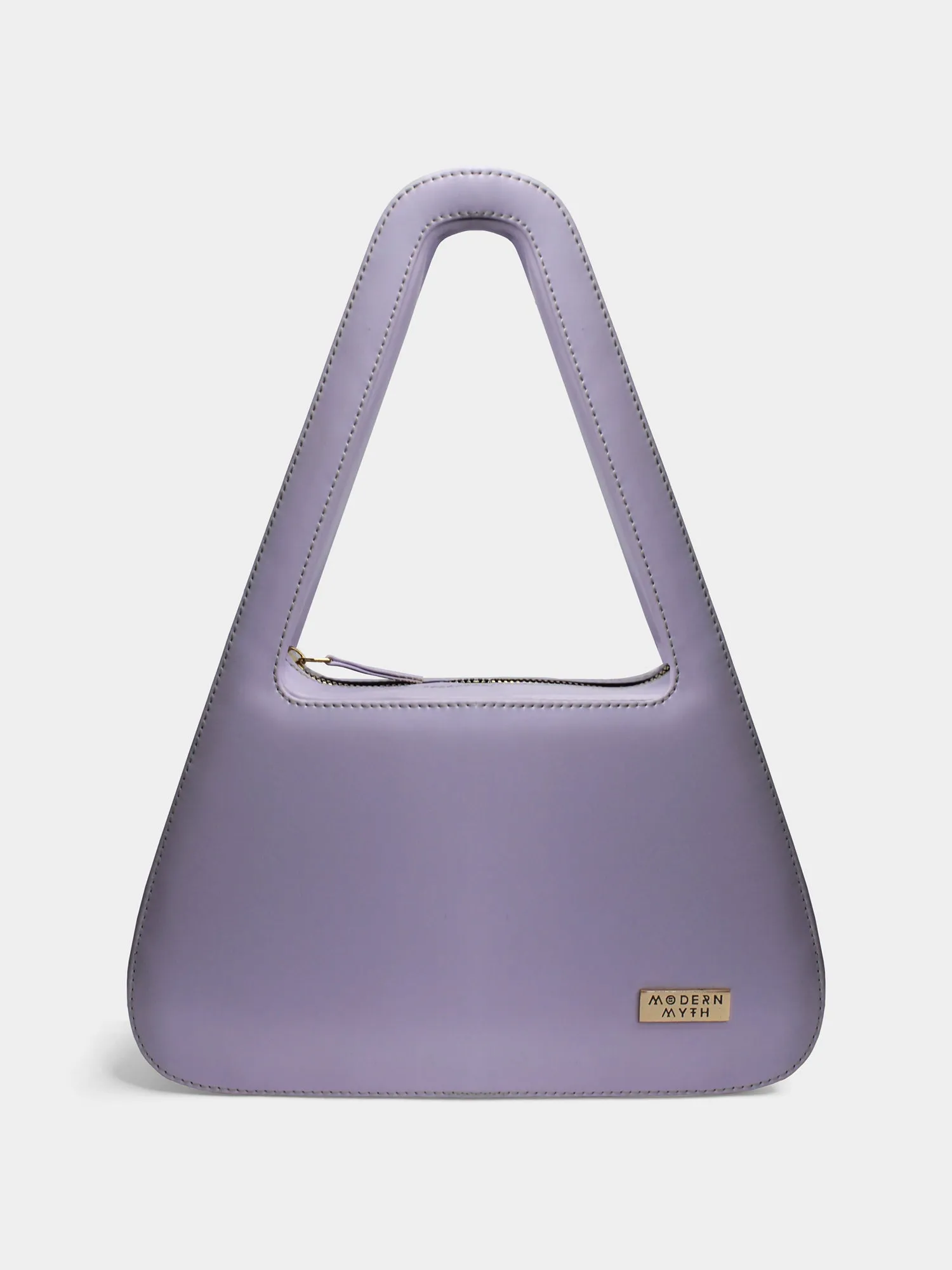 Y2K Pastel Lilac Triangle Shaped Handbag | Modern Myth